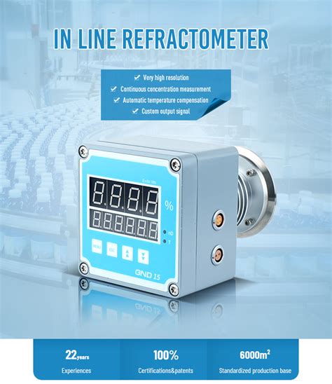 4-20ma refractometer|inline refractometer.